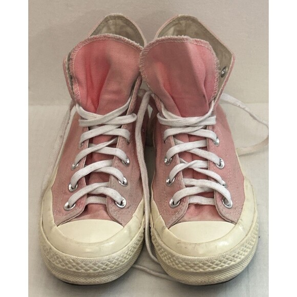 Converse Chuck Taylor All Star 70 Hi Comme des Garcons PLAY Women size 8 Pink - Picture 4 of 10